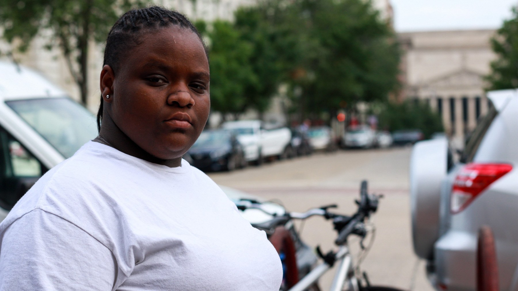 Ceon Dubose Palmore, 15, is a former student of John Philip Sousa Middle School in Washington, D.C. which tested high for lead in its drinking water in April 2016. (Adrienne St. Clair/News21)