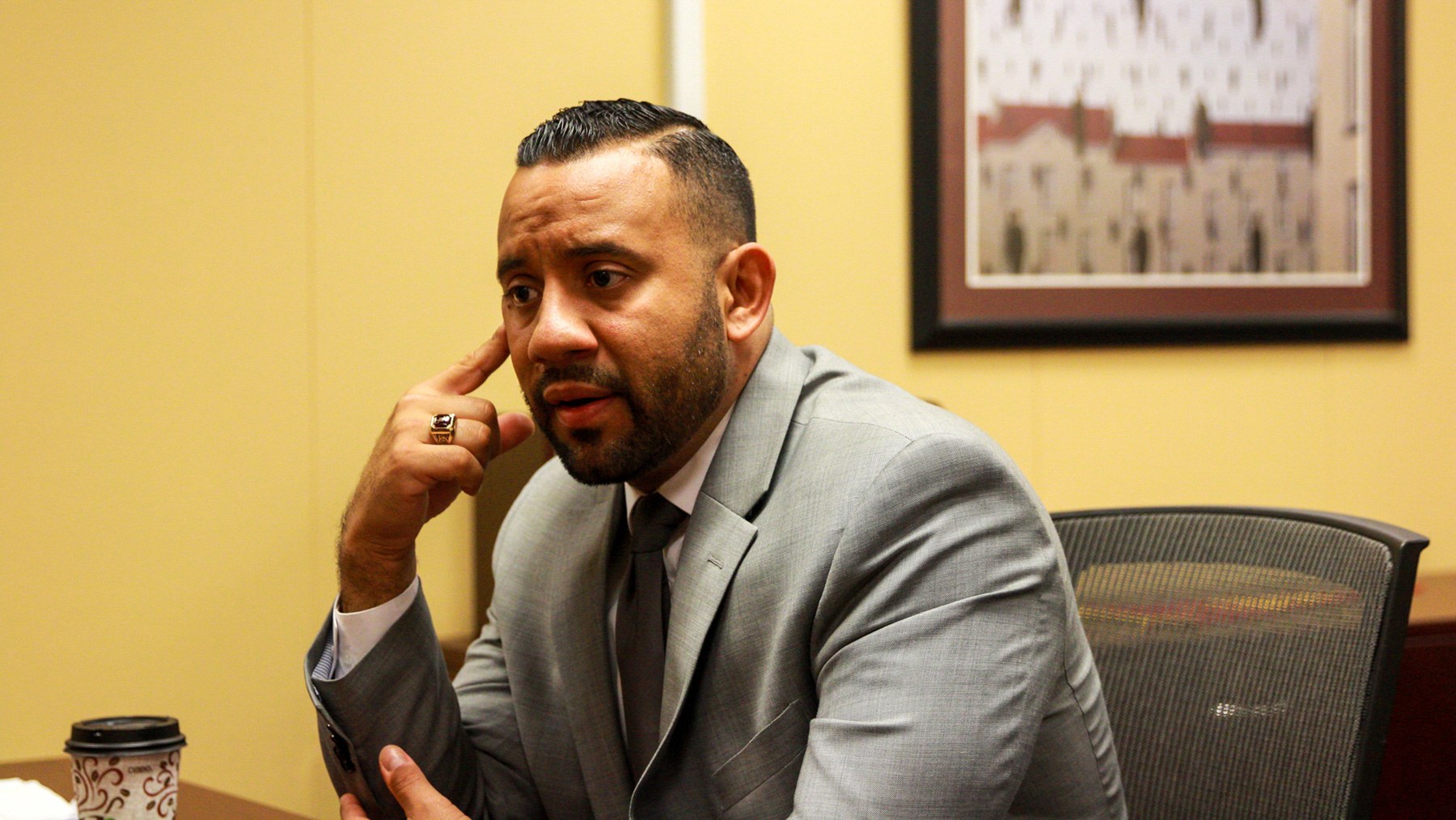 Julio Fonseca is the superintendent of the San Ysidro School District in San Diego. (Elissa Nuñez/News21)