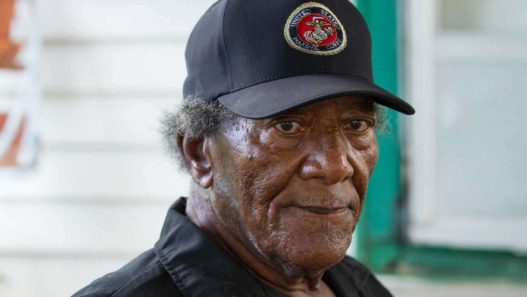 Ivory Hall Jr. moved to Sandbranch, Texas, in 1977 to raise his family and start a hog farm. His house is one of the longest-standing homes in the community. (Brandon Kitchin/News21)